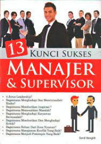 Image of 13 kunci sukses menejer & supervisor