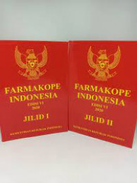 Image of Farmakope Indonesia Edisi VI (Jilid II)