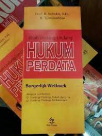 Image of Kitab Undang-Undang Hukum Perdata