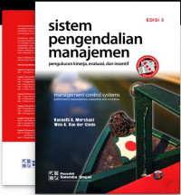 Image of Sistem Pengendalian Manajemen: Pengukuran Kinerja,Evaluasi, Dan Insentif
