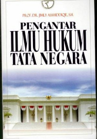 Image of Pengantar ilmu hukum tata negara