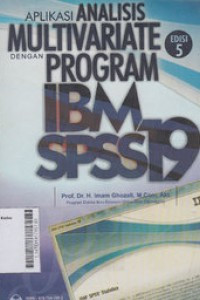 Image of Aplikasi Multivariate dengan Program IBM SPSS 19