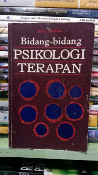Image of Bidang-Bidang Psikologi Terapan