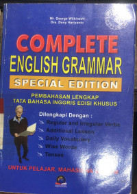 Image of Complete English Grammar (special edition)