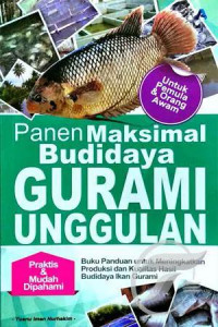 Image of panen maksimal budidaya gurami unggulan
