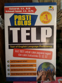 Image of Pasti Lolos TELP (Test of English Language Proficiency)