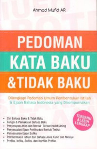 Image of Pedoman Kata Baku & Tidak Baku