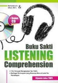 Image of Buku Sakti Listening Comprehension