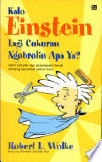Image of Kalo Einstein Lagi Cukuran Ngobrolin Apa Ya