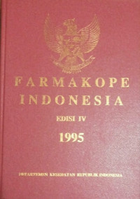 Image of FARMAKOPE INDONESIA EDISI IV