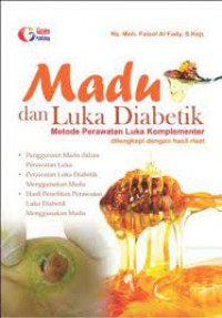 Image of madu dan luka diabetek