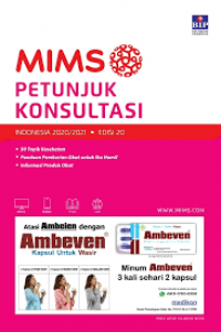 Image of MIMS PETUNJUK KONSULTASI INDONESIA 2020/2021