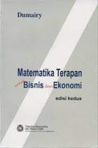 Image of Matematika Terapan Untuk Bisnis Dan Ekonomi