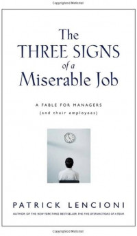 Image of The Three Signs of a Misserable Job